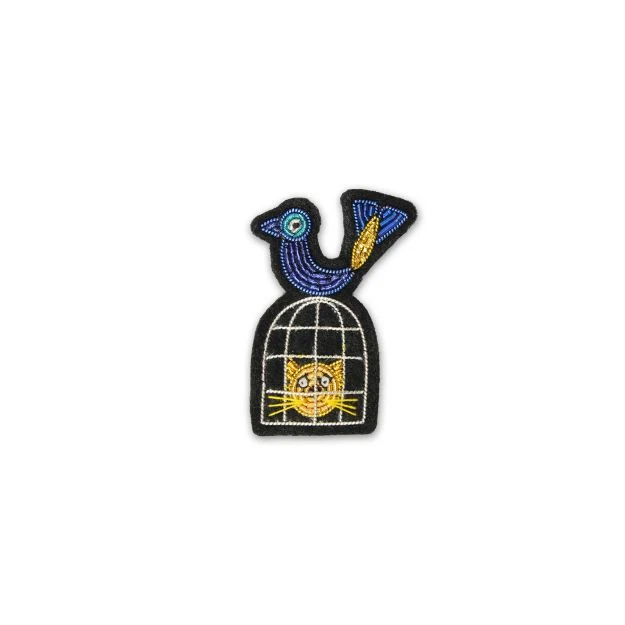 Broche Oiseau liberté pour les chats en cage - Macon & Lesquoy