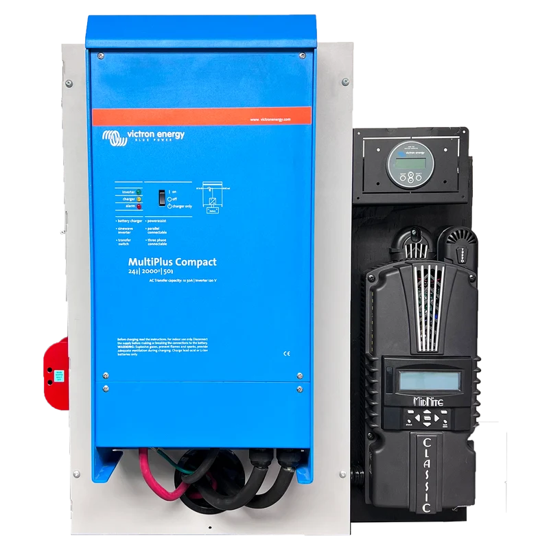Ready-to-Use Solar Kit | 2000W Victron Energies Inverter-Charger