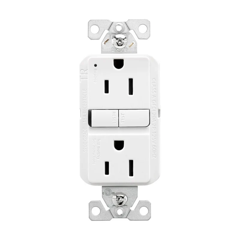 AF/GF TR DUPLEX 15A 125V WH 10/B