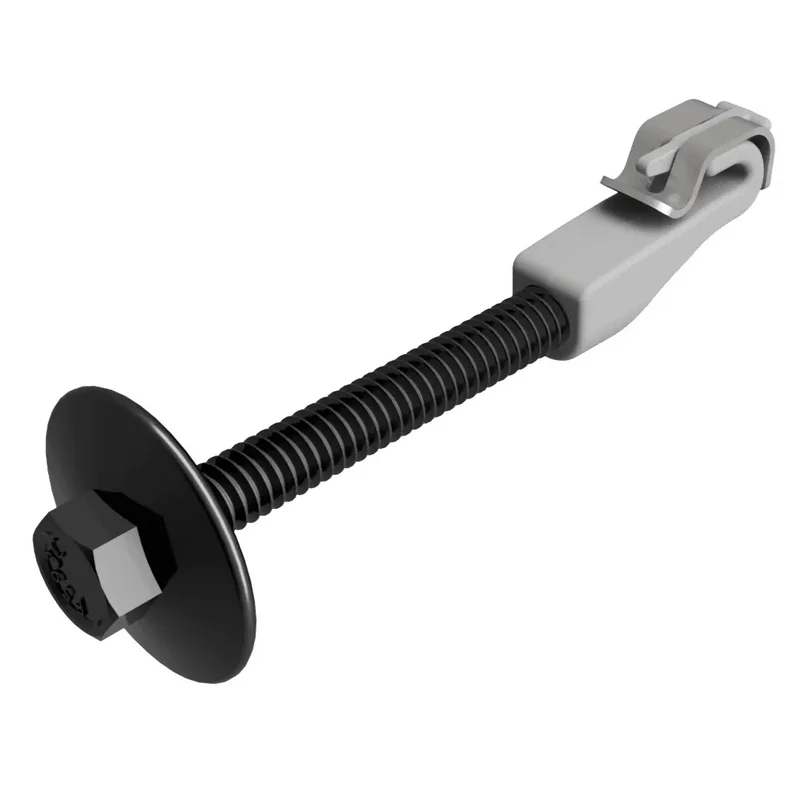 Array edge screen fastener