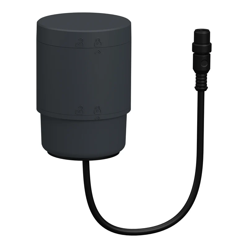 Base Module, Harmony XVB7 Modular Tower Light, Ø70mm, IO-Link base with adapter and cover, grey