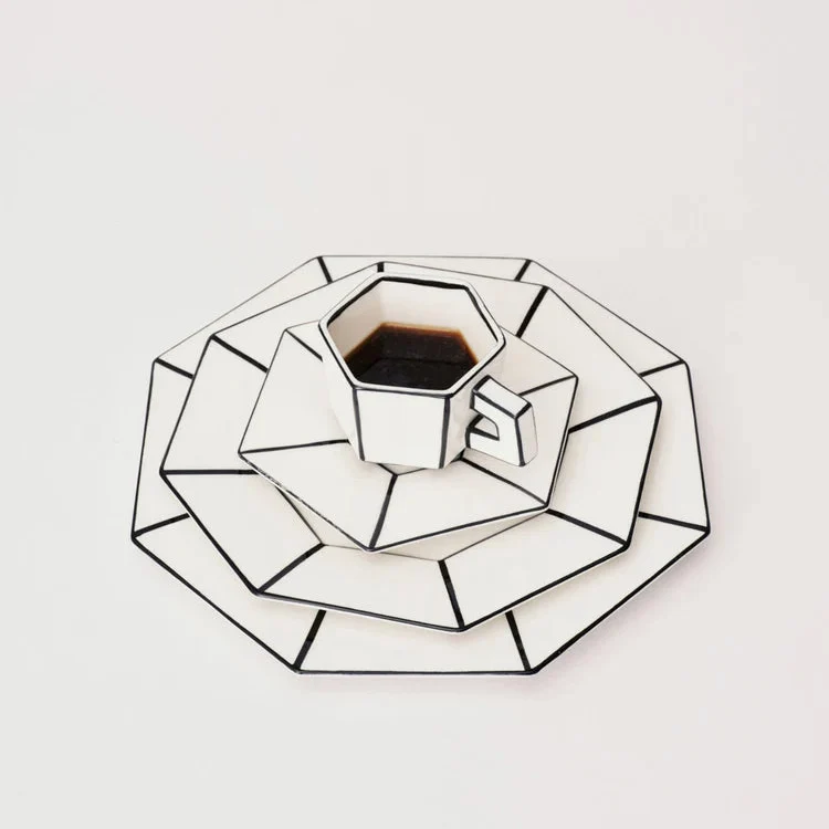 Set de 2 tasses à café Collection Carte Blanche de A.Philips - Serax