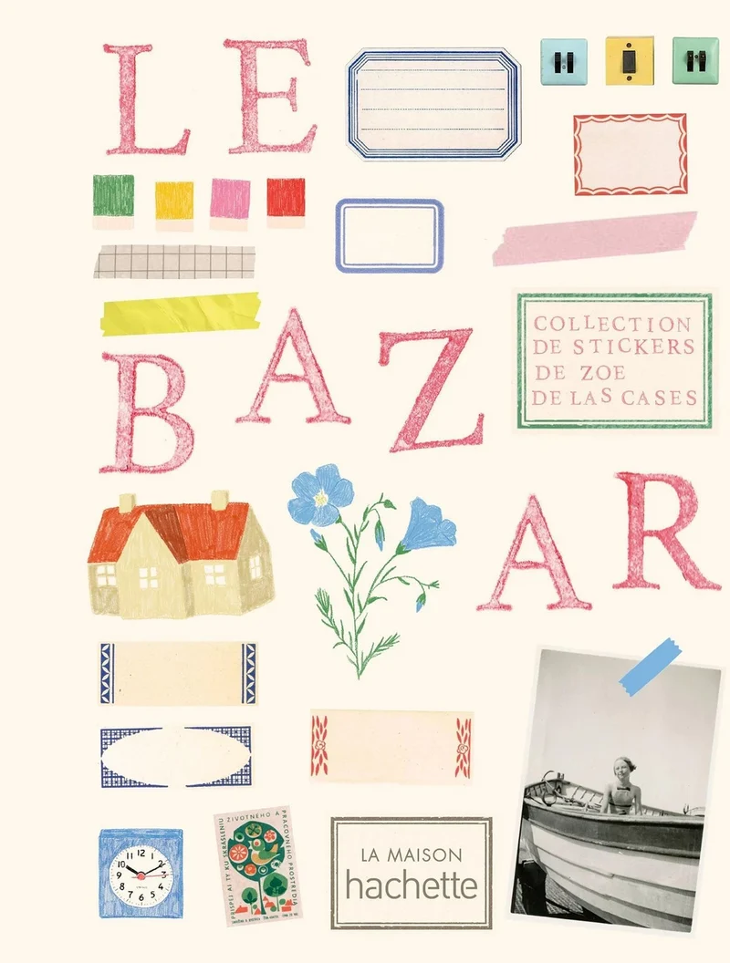 Livre de 1000 stickers créatifs - Zoé de Las Cases