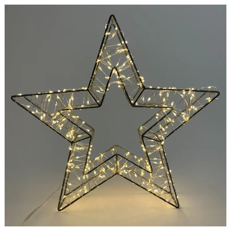 Etoile lumineuse en guirlande led