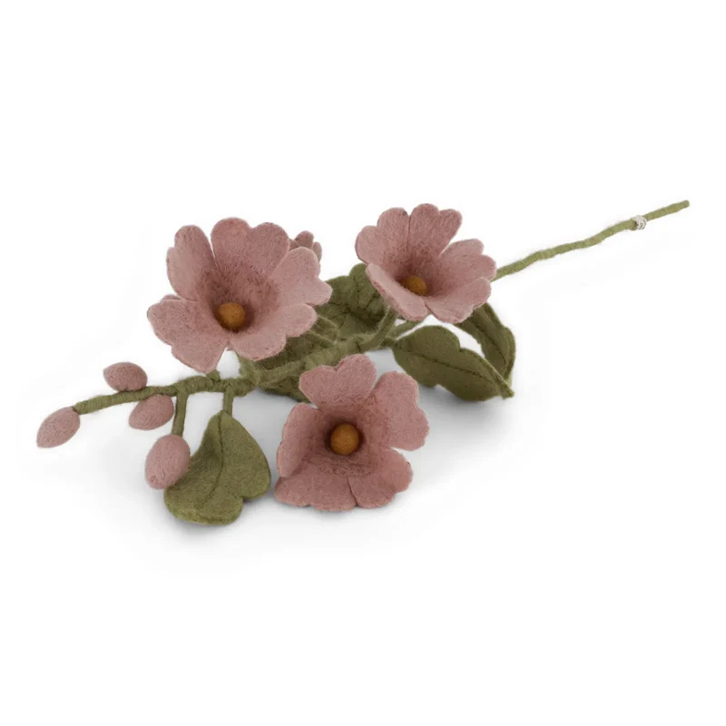 Branche fleurs de rose trémière - Gry et Sif