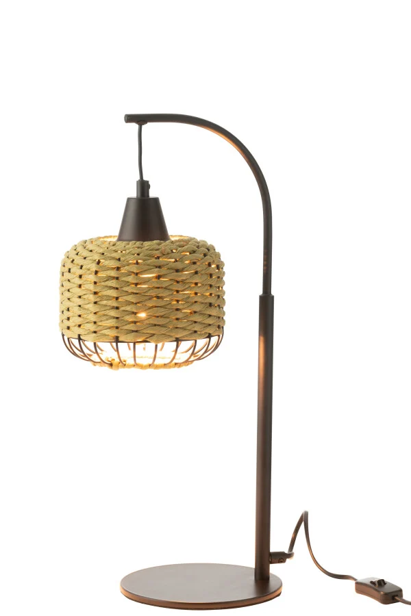 Lampe à poser esprit bohème