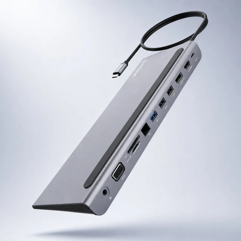 USB C Dockingstation 11 in 1 | Dockhafen