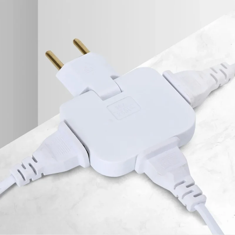 Flachstecker | Dreifach Flache Steckdose | FlexiPlug
