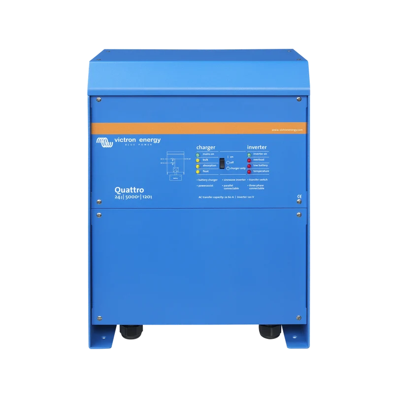 Victron Energy Quattro 24/5000/120-100/100 120V (UL458) | QUA242503112