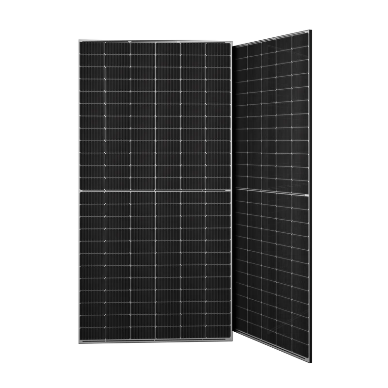 Elios Voltaic 600HC-BF | 600W Bifacial Solar Panel, N-Type, Half-Cell, 30mm Grey Frame