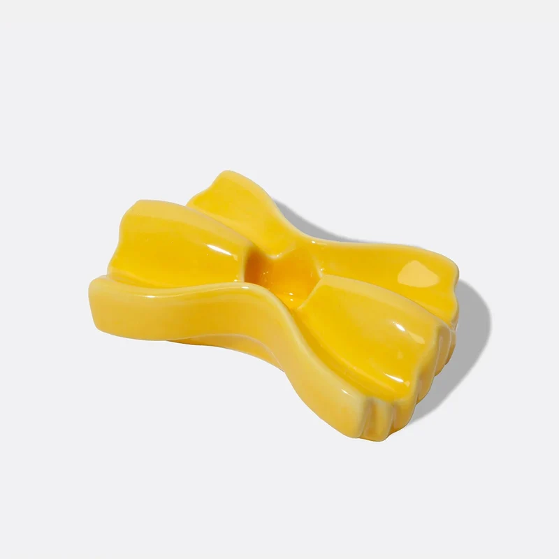 Bougeoir farfalle en céramique