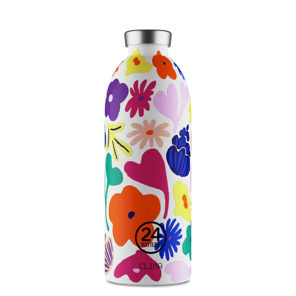 Gourde isotherme Clima 850 ml unie ou imprimée - 24Bottles
