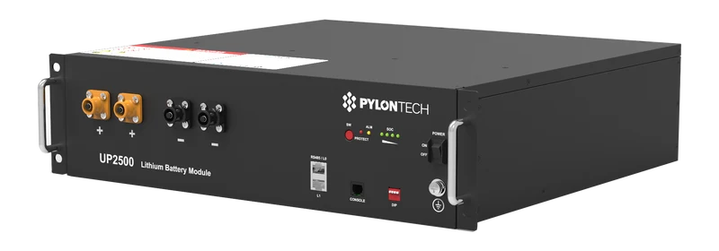 Pylontech UP2500 Rechargeable LiFePO4 Battery | 24V-2,8kWh Lithium-ion Energy Storage System