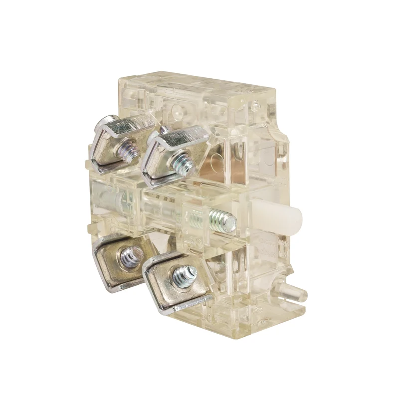 Contact Block, Harmony 9001K, Harmony 9001SK, 0...600V, Silver Alloy Contacts, Screw Terminals For Lug, Standard, 1 CO