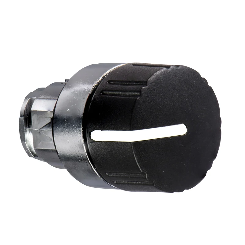 Head For Selector Switch, Harmony XB4, XB5, Black 22mm 2 Position Stay Put