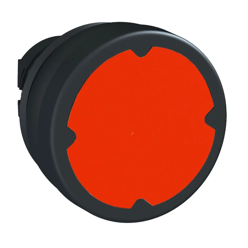 Head For Push Button, Harmony XB5, Harsh Environment, Red, 22mm, Spring Return, Unmarked