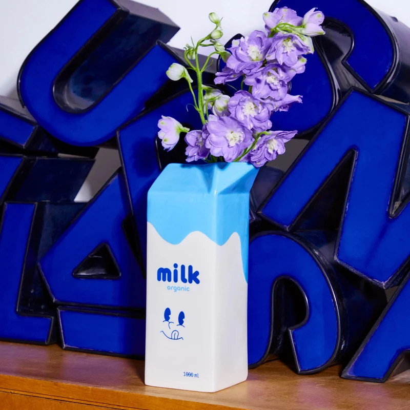 Vase Brique de lait - Fluid Market
