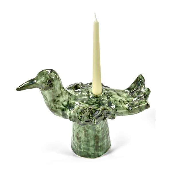 Bougeoir oiseau vert Cosas Lindas de Bela Silva - Serax