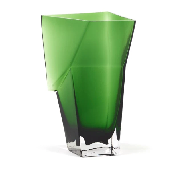 Vase vert 8° Dunk colletion Confluence Bob Verhelst - Serax