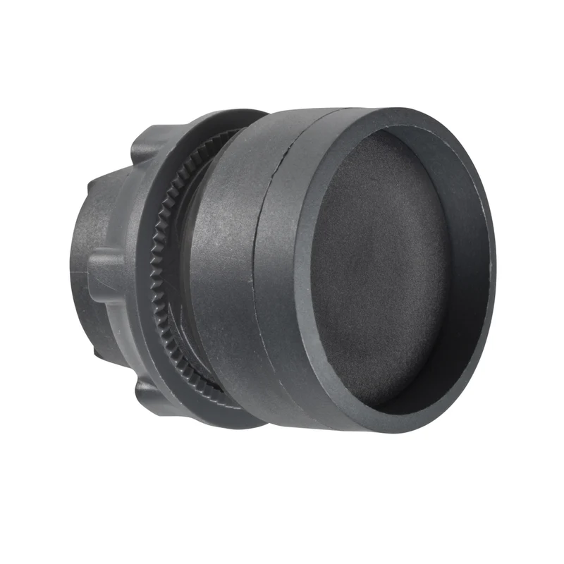Head For Non Illuminated Push Button, Harmony XB5, Black Recessed, 22mm, Spring Return, Unmarked