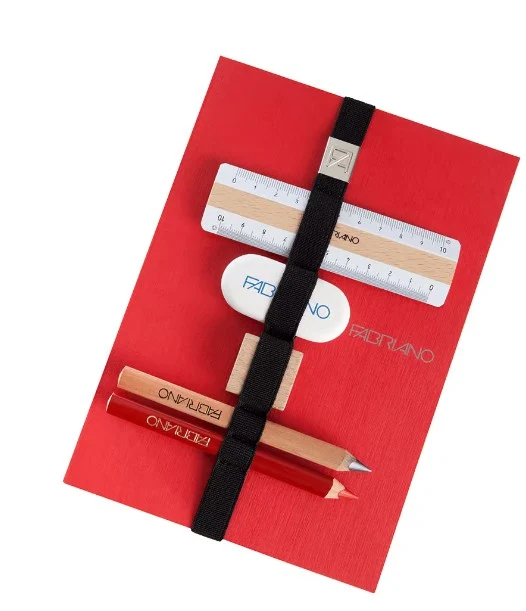Elastique porte carnet et stylo - Fabriano