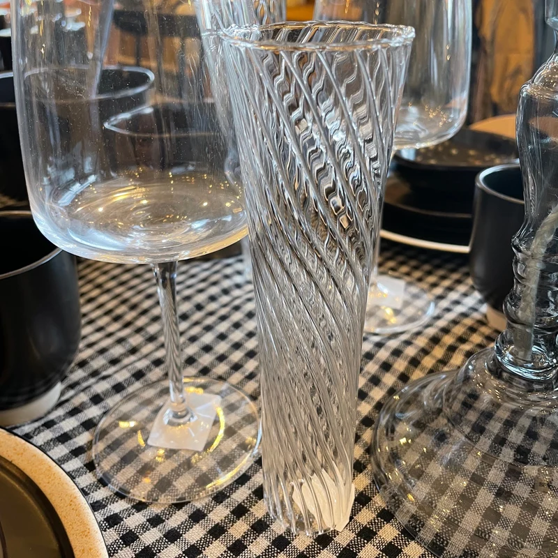Coffret de 6 flûtes à champagne originales