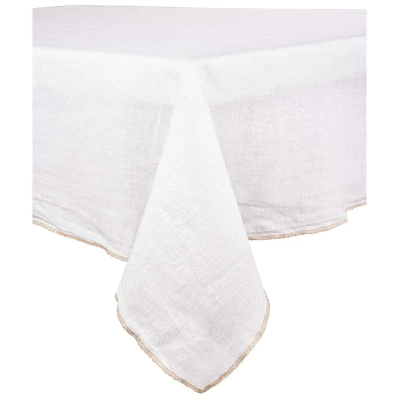 Nappe unie en lin 160 x 250 cm - Haomy