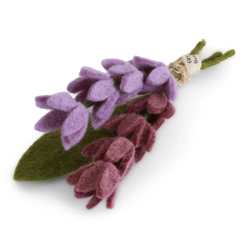 Mini bouquet de lavande en laine - Gry et Sif