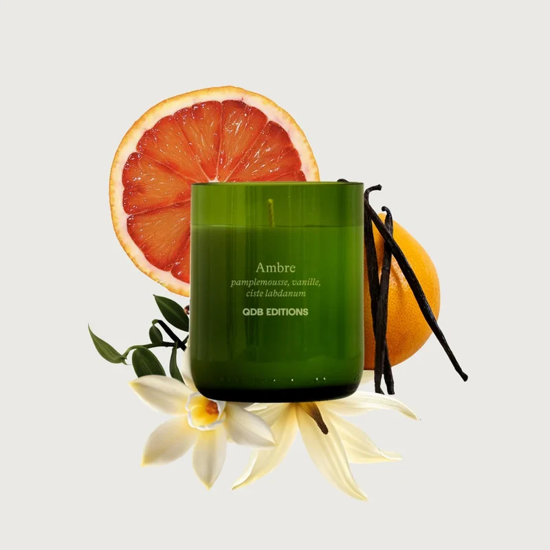 Bougie parfumée - Q de bouteilles