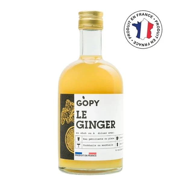 Boisson au Gingembre CLASSIQUE BIO par GOPY (240 ml ou 500 ml)