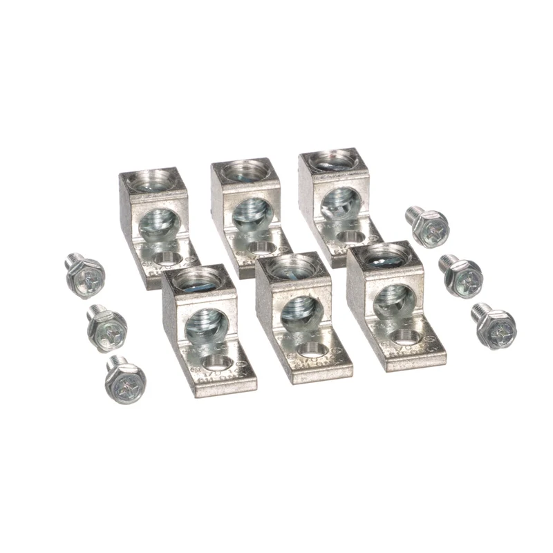 Safety Switch Lug Kit, 100A, Series F Switch, 6-0 Awg Al, 10-0 Awg Cu