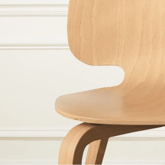 Chaise design en bois de hêtre 100 % Française H10 - Margaux Keller