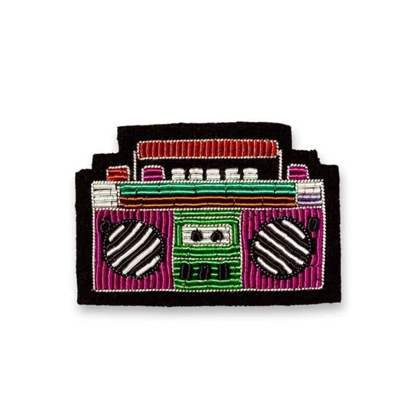 Broche Ghetto Blaster 4,6 x 3 cm - Macon & Lesquoy
