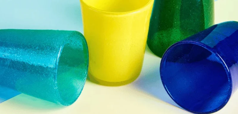 Verres en verre soufflé - Memento