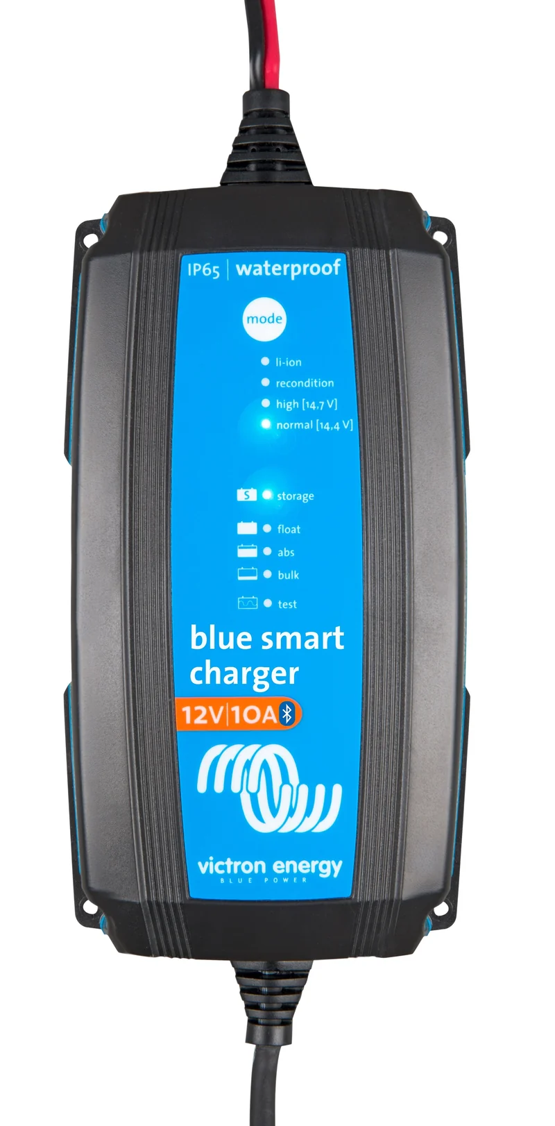 Victron Energy Blue Smart IP65 Charger 12V /10A (1) 120V NEMA 1-15P Retail | BPC121031104R