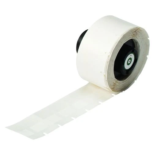 WIRE MARKER VINYL 0.75X0.50" 500/ROLL CLEAR/WHITE