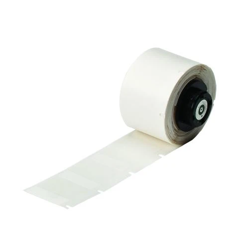 WIRE MARKER VINYL 1.00X1.00" 250/ROLL CLEAR/WHITE