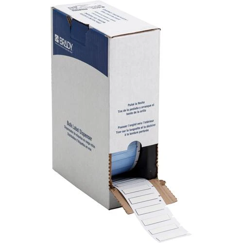 WIRE MARKER PERMASLEEVE 0.250DIA.X1.75" 1000/ROLL WHITE