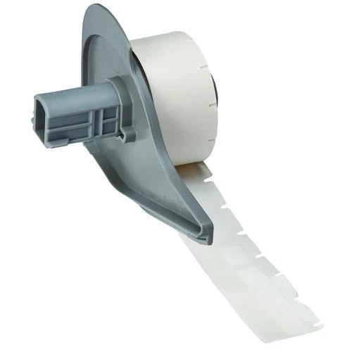 Brady - WIRE MARKER VINYL 0.75X0.50" 500/ROLL CLEAR/WHITE