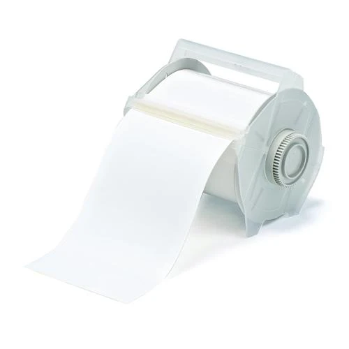 LABEL VINYL 4"X100' ROLL WHITE