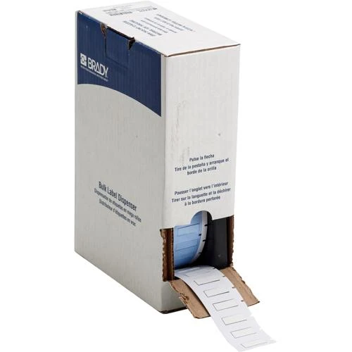 Brady - WIRE MARKER PERMASLEEVE 0.187DIA.X1" 2000/ROLL WHITE