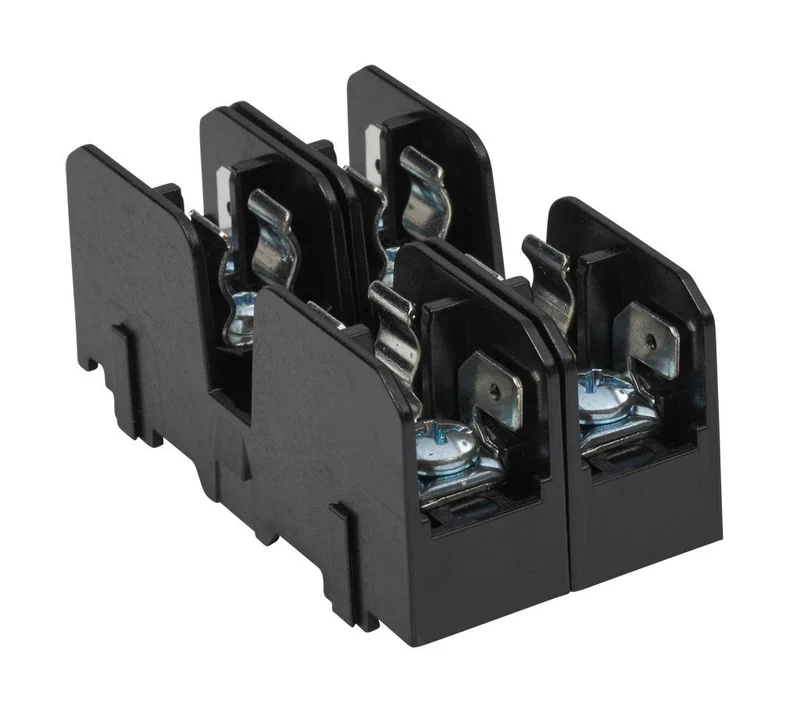 FUSE BLOCK MIDGET 2P PRESSURE PLATE FOR 13/32X1-1/2"