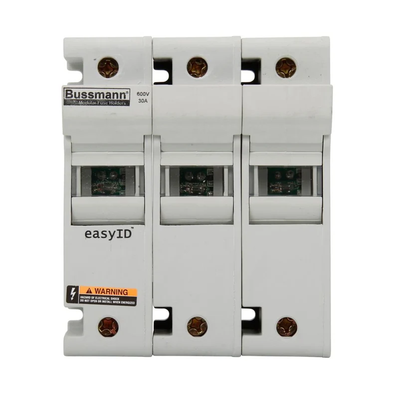 FUSE HOLDER CLASS J INDICATOR 30A 600V 3P
