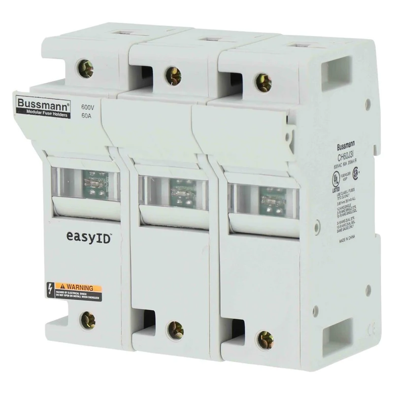 FUSE HOLDER CLASS J INDICATOR 60A 600V 3P