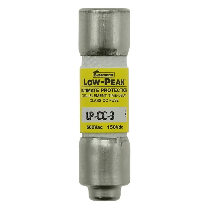 FUSE CLASS CC TIME DELAY 3A 600V