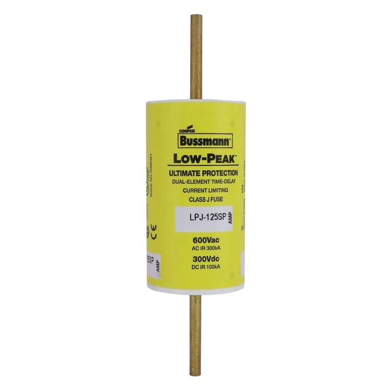 FUSE CLASS J TIME DELAY 125A 600V