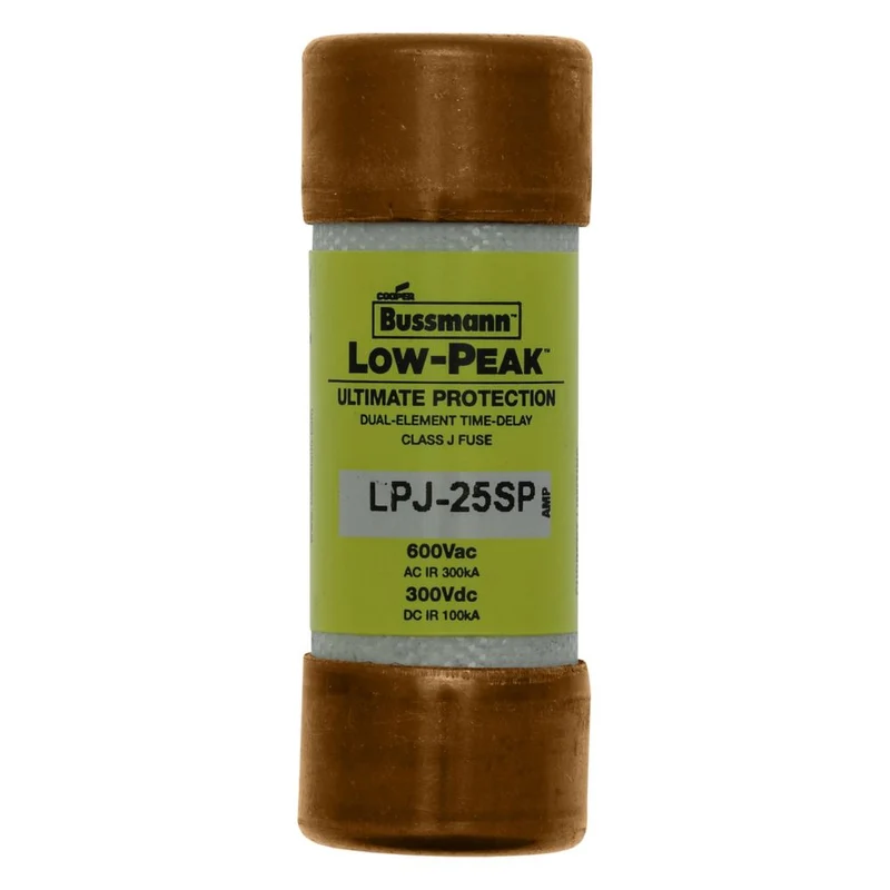 FUSE CLASS J TIME DELAY 25A 600V