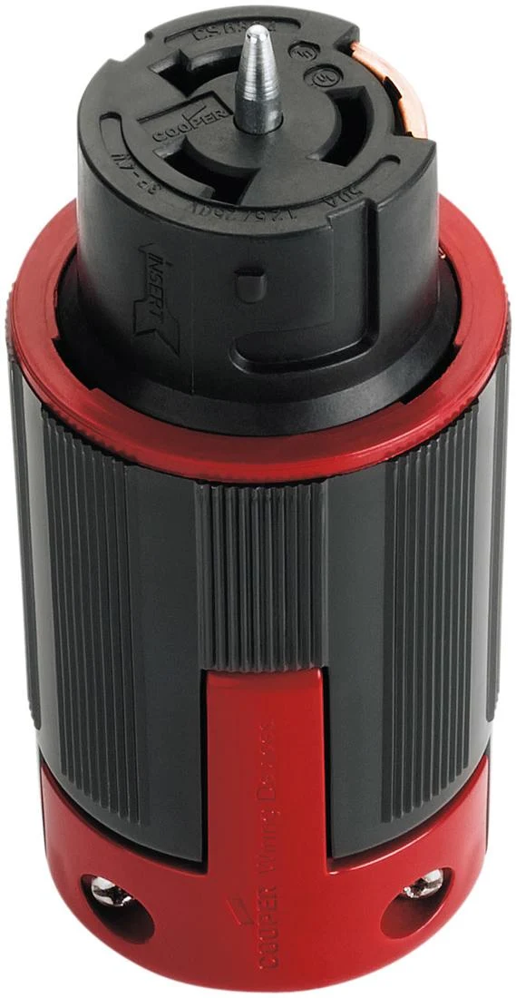 CONNECTOR 50A 3P 4W 125/250V CALIFORNIA STANDARD LOCKING