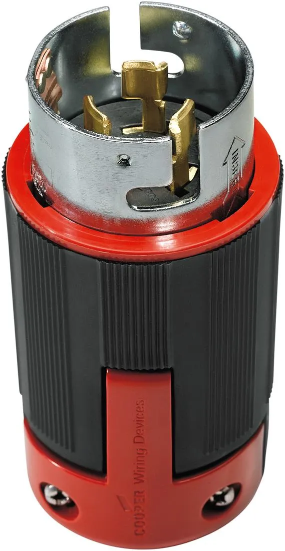 PLUG 50A 3P 4W 125/250V, CALIFORNIA STANDARD LOCKING