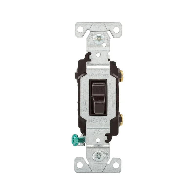 SWITCH 15A 1P 120/277V SPEC GRADE BROWN